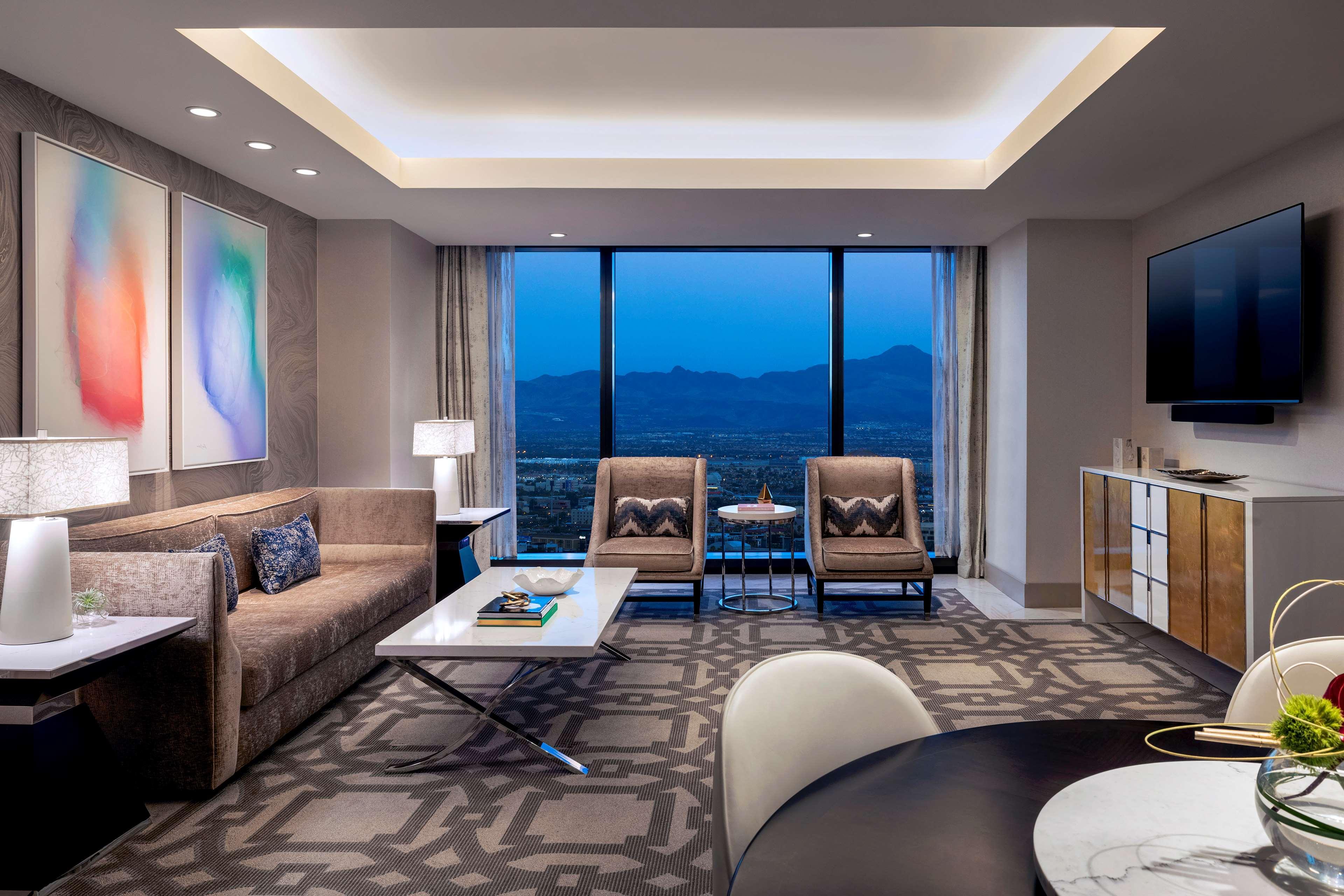 Crockfords Las Vegas, Lxr Hotels & Resorts At Resorts World Eksteriør bilde