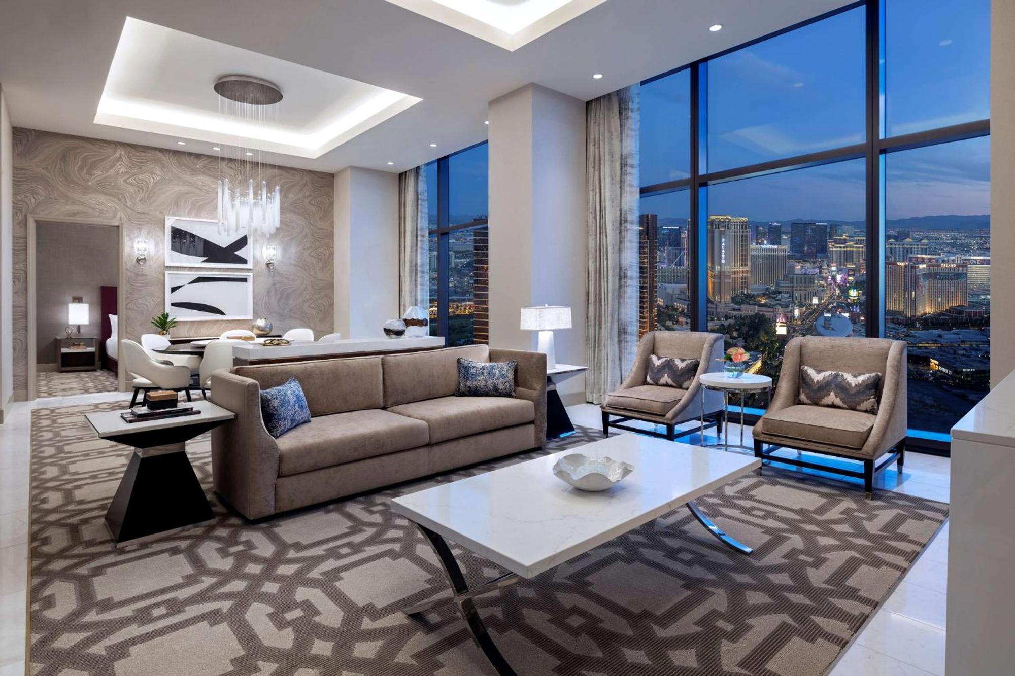 Crockfords Las Vegas, Lxr Hotels & Resorts At Resorts World Eksteriør bilde