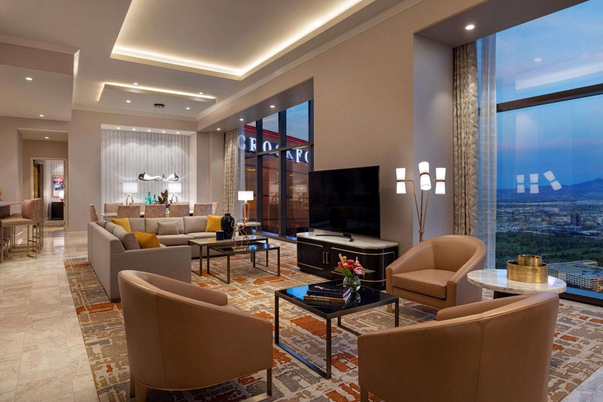 Crockfords Las Vegas, Lxr Hotels & Resorts At Resorts World Eksteriør bilde